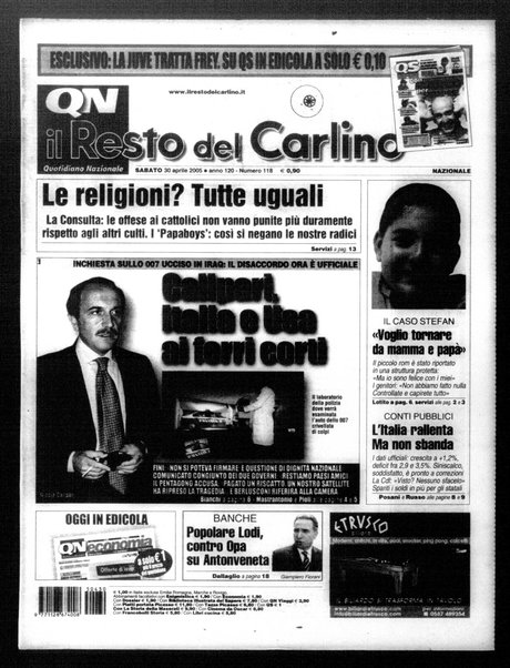 Il Resto del Carlino : giornale dell'Emilia